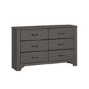 6 Drawer Dresser - Brown by HouseOfZazla