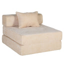Convertible Floor Sofa Bed With Fixed Shape Frame For Living Room by HouseOfZazla