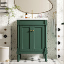 Bathroom Vanity With Top Sink, 2 Tier Storage Cabinet by Unique Piece Furniture