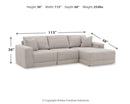 Next-Gen Gaucho - Sectional by Unique Piece Furniture