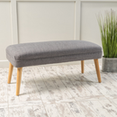 38 Inch Wide Rectangle Ottoman Bench Footstool