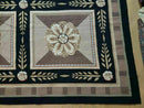 9' X 12' Handmade English Aubusson Savonnerie Design Needlepoint Wool Rug Nice