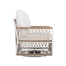 Set of 2 360° Swivel Bohemian Outdoor Lounge Chairs