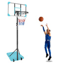 Kids Basketball Hoop Adjustable 5.6-7ft with Wheels