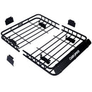 Motoring Rooftop Cargo Carrier Basket Steel Universal Fit Roof Rack by HouseOfZazla