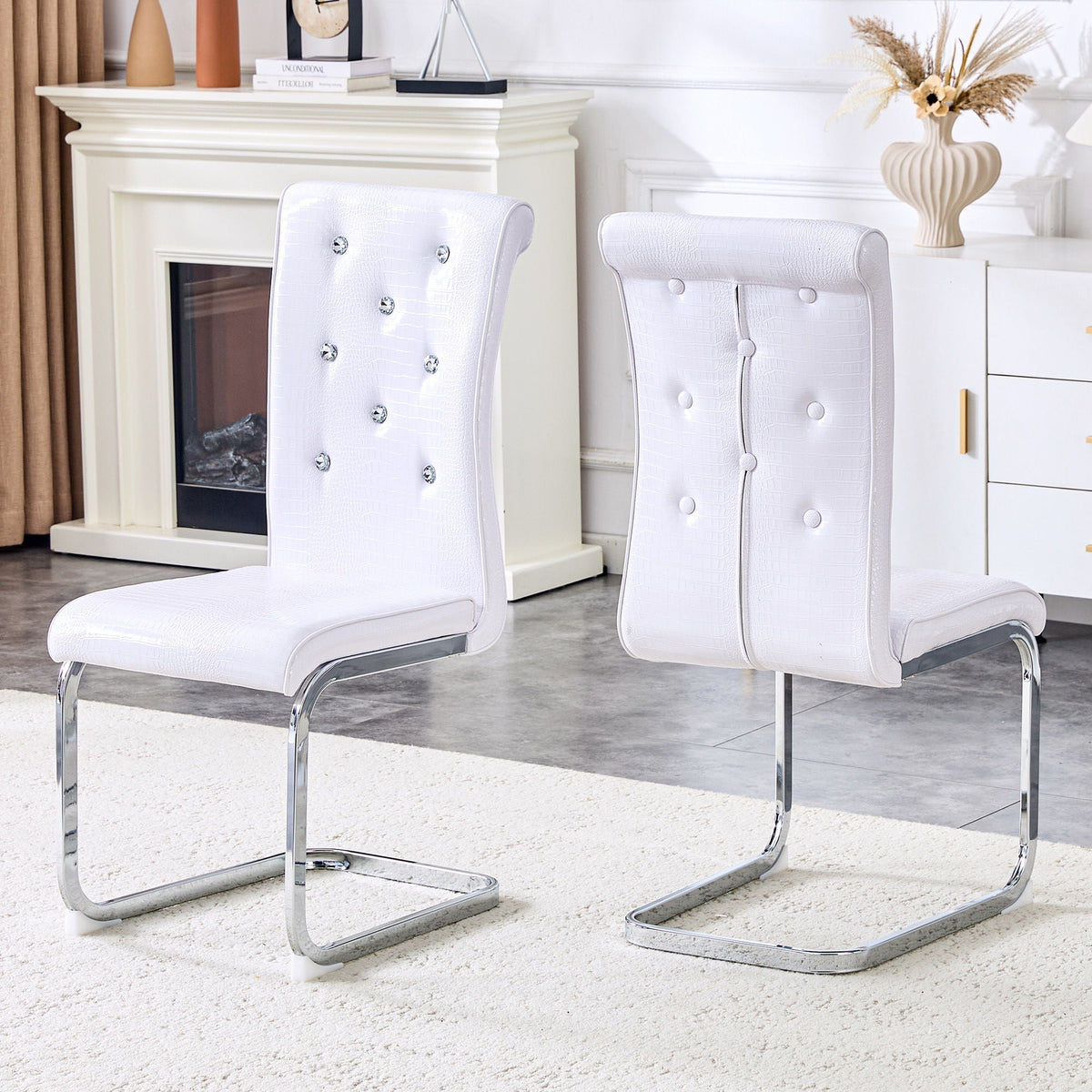 Elegant Design Upholstered Dining Chairs, photo 14 of 24
