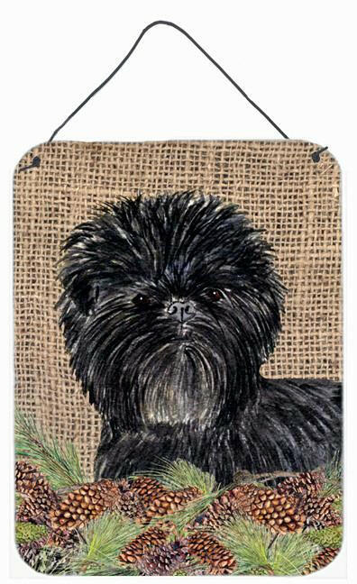 Affenpinscher Aluminium Metal Wall or Door Hanging Prints