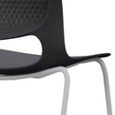 Stacking Chairs (Set of 4) - Black by Unique Piece Furniture