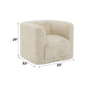 Upendo - Pattern Fabric 3 Pieces Living Room Set - Beige Yakety Yak Sand by HouseOfZazla