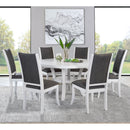 Tyler Pearl - Upholstered Dining Side Chair (Set of 2) - Taupe by HouseOfZazla