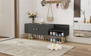 Walker Edison | Modern Entryway Shoe Storage Bench