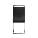 Modern Dining Chairs With Padded Seat, High Back by HouseOfZazla