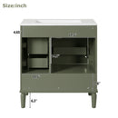 Traditional Bathroom Vanity Set With Soft Close Doors