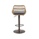 Modern Swivel Bar Stools Adjustable Counter Chairs With Footrest (Set of 2) by HouseOfZazla