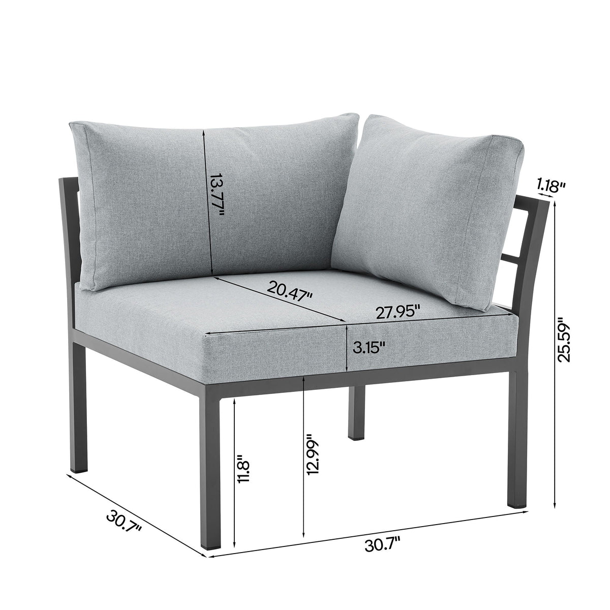 Sunnyside - 5 Piece Outdoor Conversation Set, photo 23 of 40