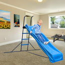 Xsl003 2.2M Kids Plastic Slide Indoor Freestanding Playground Equipment Children Plastic Slide Kids Indoor Slide - Blue by HouseOfZazla