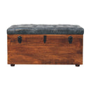 Solid Wood Storage Bench