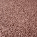 34" Lamb Fleece Fabric Sofa, Modern Single Sofa with Support Pillow for Apartment, Office, Living Room & Bedroom, Tool-Free Assembly.(Pink)