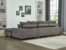 5 Seater Oversized Convertible L & U Shaped Couch by HouseOfZazla