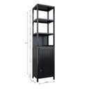 Storage Cabinet With Tall Tower, Multifunctional For Bathroom by Unique Piece Furniture