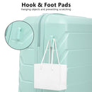 3 Pieces Set 20" / 24" / 28" Spinner Wheel Luggage With Combination Lock by HouseOfZazla
