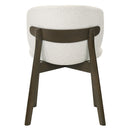 Mallin - Side Chair (Set of 2) - Gray Chenille & Walnut by Unique Piece Furniture