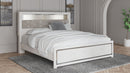 Altyra - King Bookcase Panel Bed - White