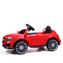 6V Licensed Mercedes Benz AMG Electric Vehicle, Kid Ride on Car with Parental Remote Control, MP3 Player Headlights Opening Doors for Children 3-8, Red