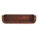 Indira - Floating Console Table - Walnut by HouseOfZazla