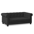 Modern Elegant Rectangle Pet Bed, Durable Elevated Dog Sofa by HouseOfZazla