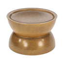 Sparling Modern Iron Hourglass Coffee Table by HouseOfZazla