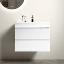 Alice - Bathroom Vanity With Large Storage, Sink Wall Mounted Floating Bathroom Vanity For Modern Bathroom, One-Piece Sink Basin Without Drain And Faucet by HouseOfZazla