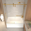56-60" x 66" Frameless Sliding Bathtub Door by HouseOfZazla