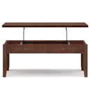 Artisan - Lift Top Coffee Table - Russet Brown by HouseOfZazla