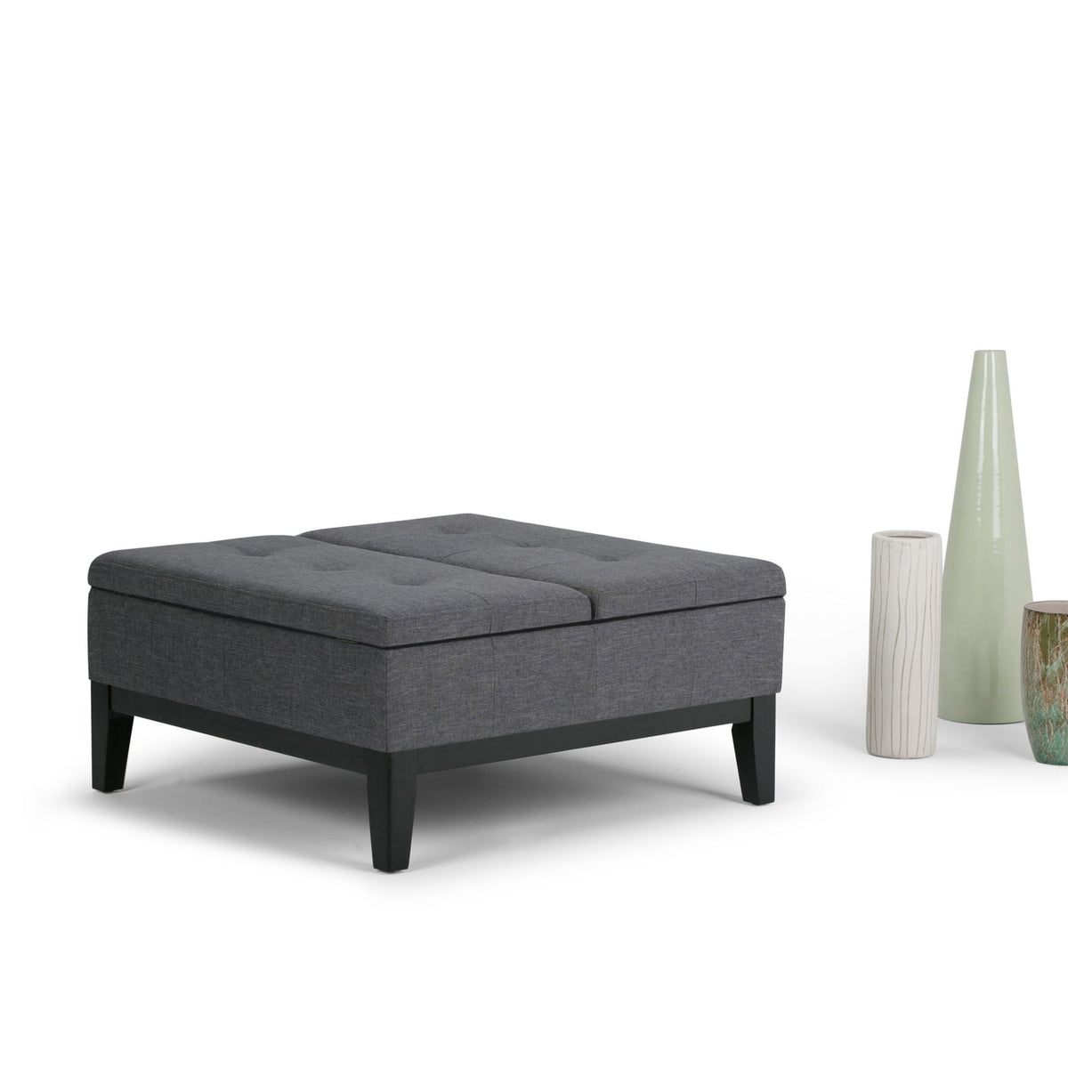 Dover - Multifunctional Lift Top Coffee Table Storage Ottoman, photo 21 of 40