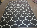 5' X 8' Modern Contemporary Hand Made Flat Weave Wool Rug Veg Dyes Nice