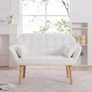 50 "width Loveseat sofa - Ergonomic with pillow