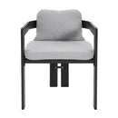 Pula - Patio Outdoor Aluminum Dining Chair (Set of 2)