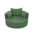 360° Swivel Accent Barrel Chair With 3 Removable Pillows For Living Room by HouseOfZazla