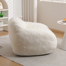 Giant Bean Bag Chair, Spacious Memory Foam With Armrests by Unique Piece Furniture