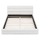 Upholstered Platform Bed With Headboard