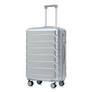 3-Piece ABS Spinner Wheel Luggage Set with Combination Lock