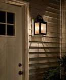 Carlson 15"H 2-Light Bronze Finish Outdoor Wall Lantern by Kichler by LampsUSA