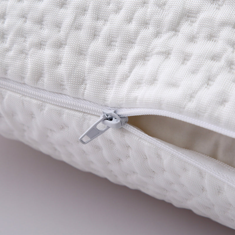 AeroFusion Memory Foam Cooling Pillow, Bed Pillows for Sleeping for Back Side and Stomach Sleeper, Superb Pillows with Washable Case, 29"x17" (6 pcs/box)