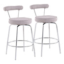 Rhonda - Contemporary Counter Stool (Set of 2) by HouseOfZazla