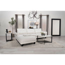 Granholm - Upholstered Curved Arm Sectional Sofa - White
