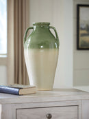 Andorbury - Vase - Green / Beige by Unique Piece Furniture