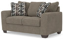 Triston-Peaks - Loveseat - Suede by Unique Piece Furniture