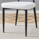 Minimalist Ergonomic Dining Chair With Curved Backres (Set of 4) by HouseOfZazla