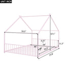 Metal House Bed by HouseOfZazla